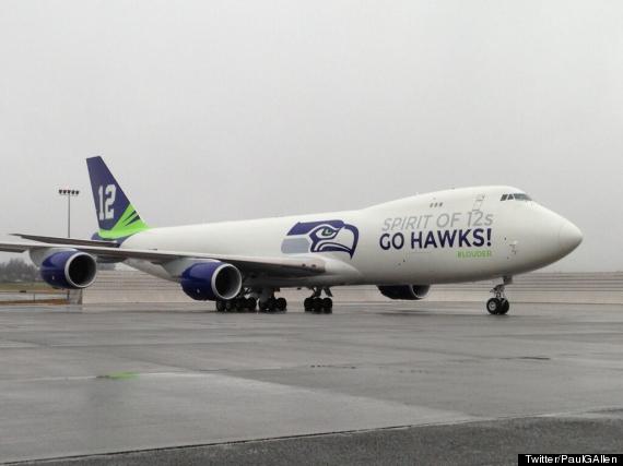 seahawks plane