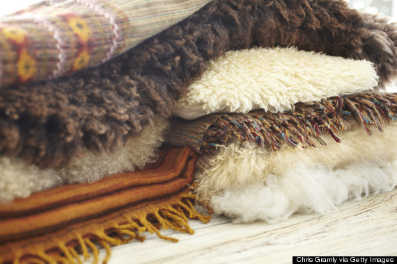 fur throw