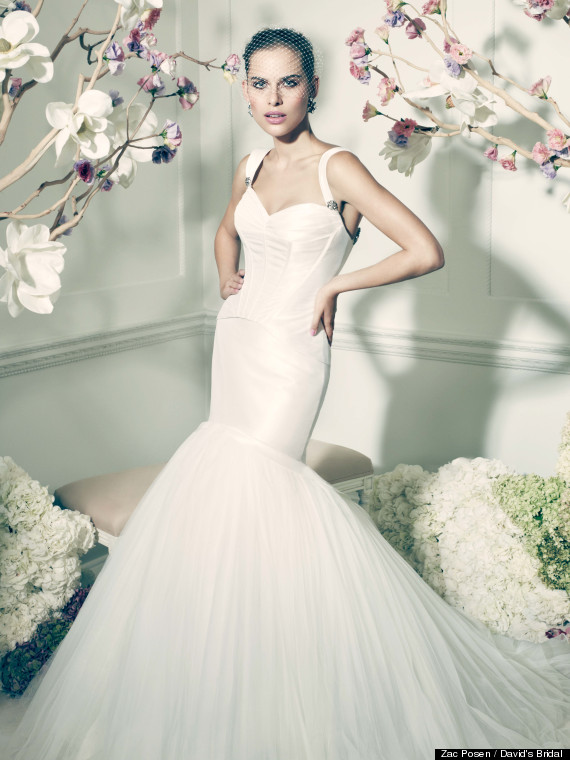 Zac Posen Unveils Wedding Dress Line For David's Bridal (PHOTOS) | HuffPost