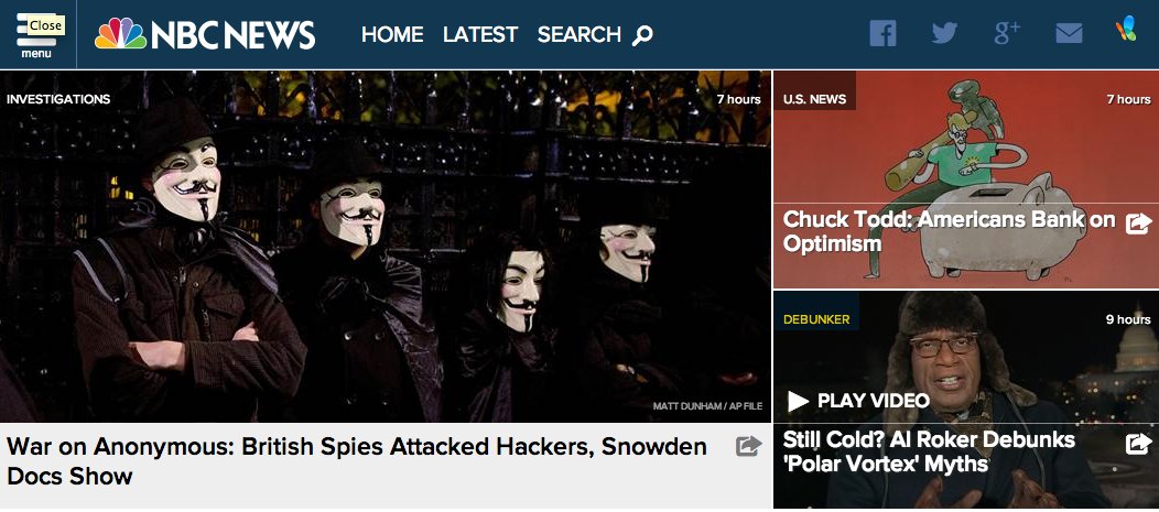 NBC News Launches Totally Redesigned Website | HuffPost Latest News
