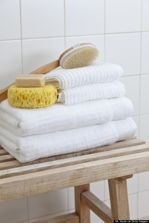 chic bathroom towels