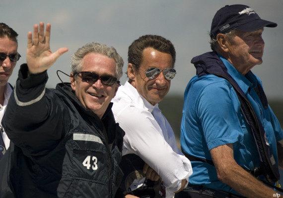 bush sarkozy