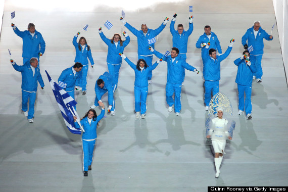 greece olympic team sochi