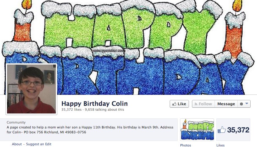 colin facebook