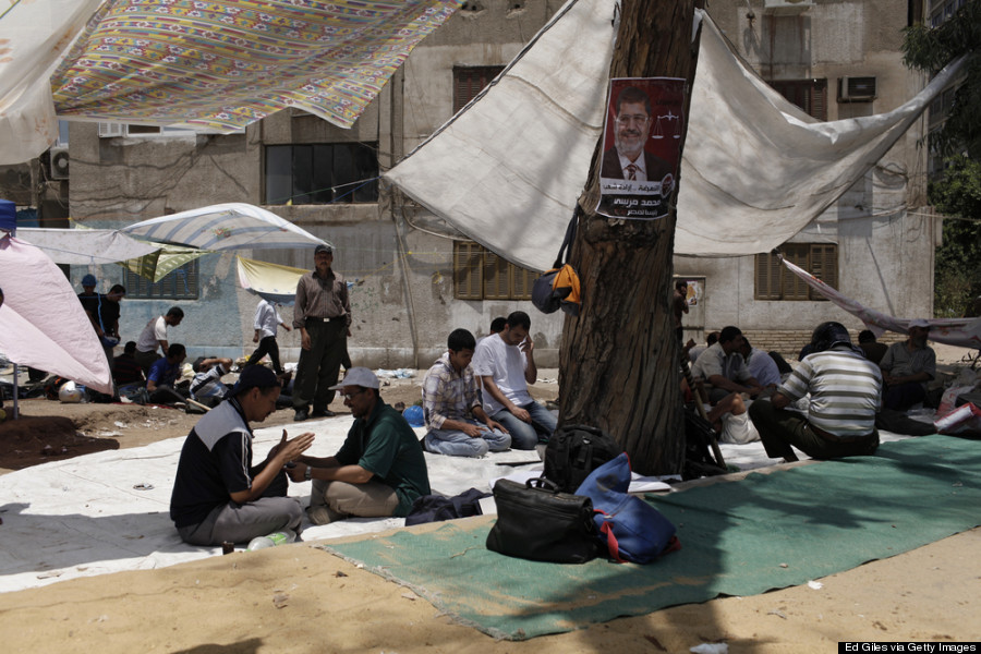 morsi adawiya mosque protest