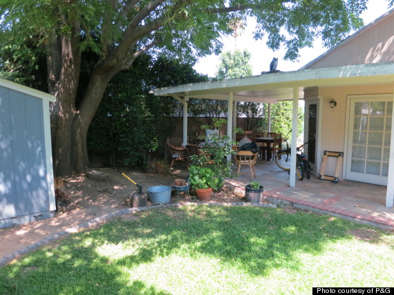 backyard patio before hms