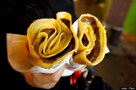 nutella crepe