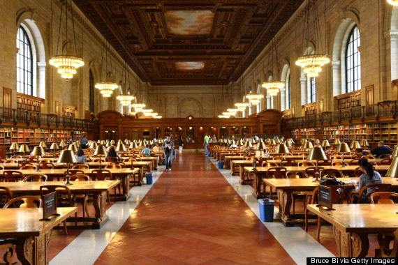 new york public library reading room