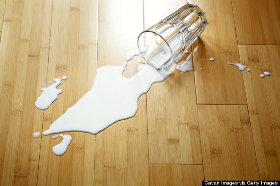 spilled milk