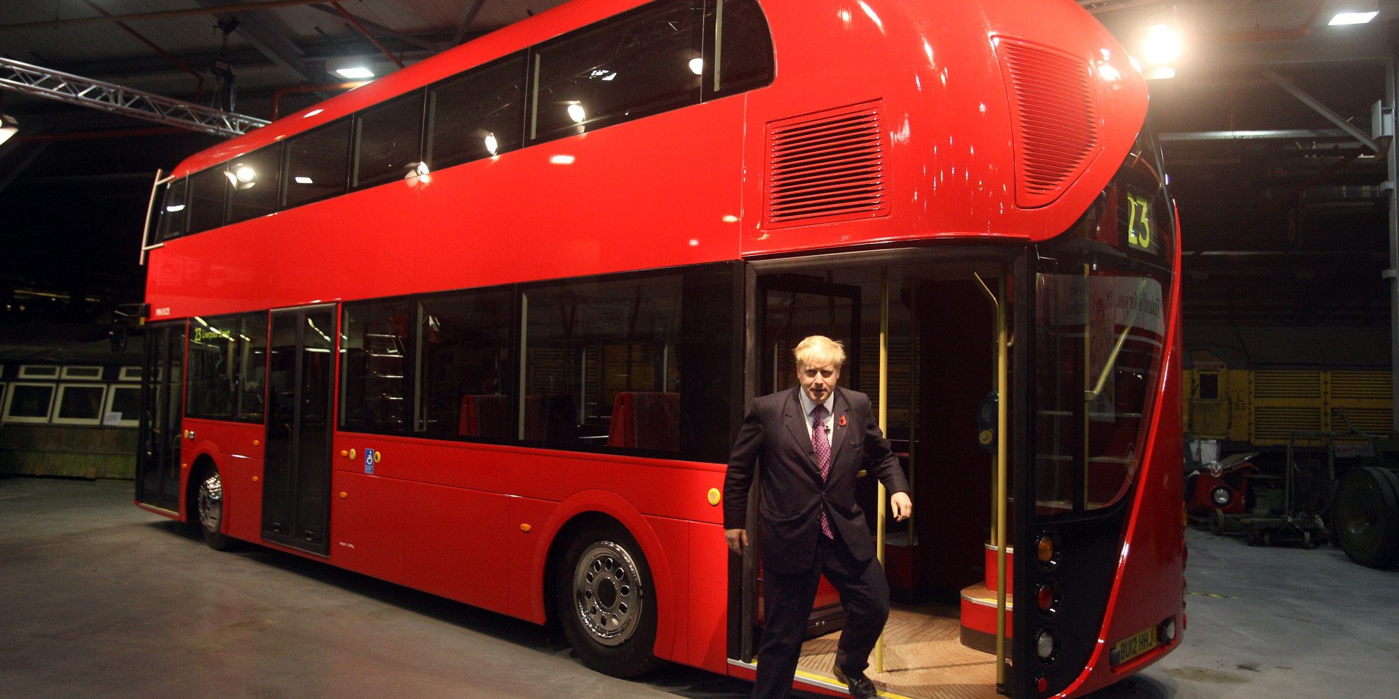 Автобус New Routemaster салон