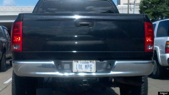 vanity plate