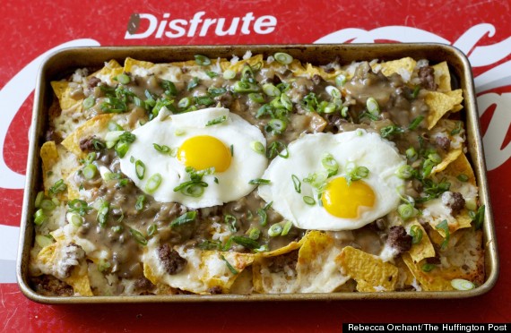 loco moco nachos