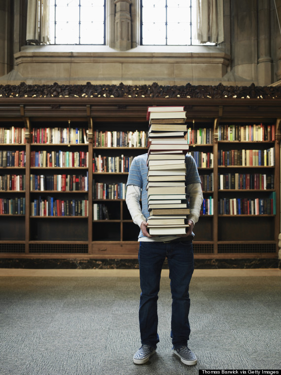 stack of books