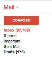 crowded inbox