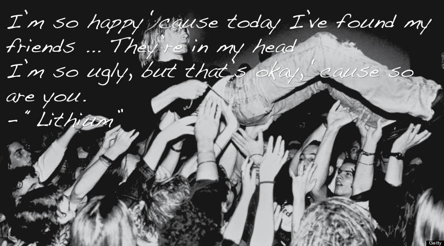Celebrate Kurt Cobain's 47th Birthday With 9 Of His Best Lyrics | HuffPost