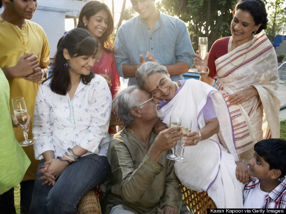 traditional indian family