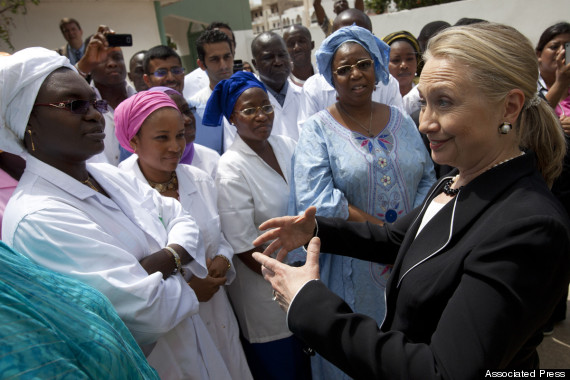 hillary clinton on plane