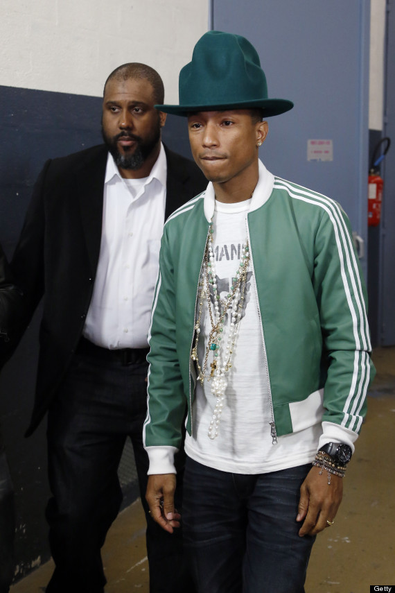 pharrell williams grammy hat