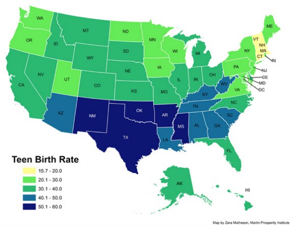 teen births