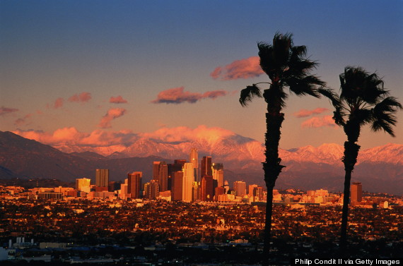los angeles skyline