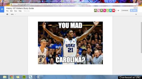 duke unc