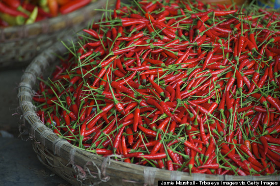 hot peppers