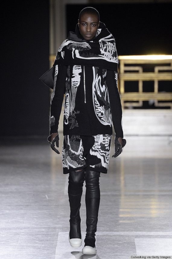 Rick Owens Another Diverse Runway For Paris Fashion Week | HuffPost Life