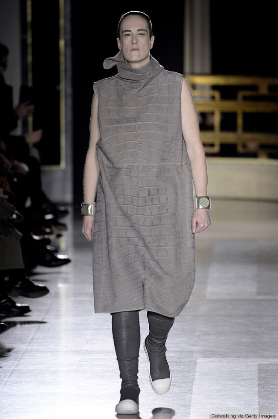 Rick Owens Showcases Another Diverse Runway For Paris Fashion Week