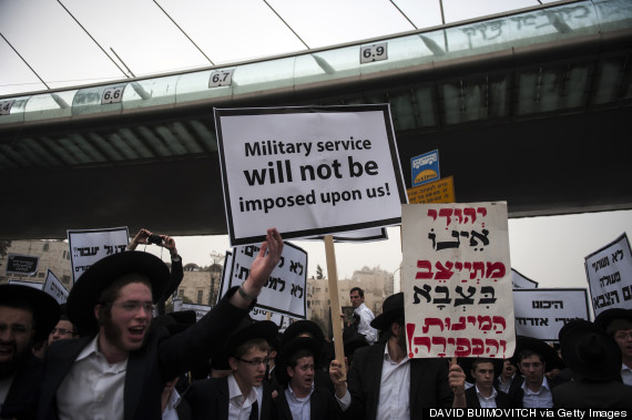 orthodox jews protest