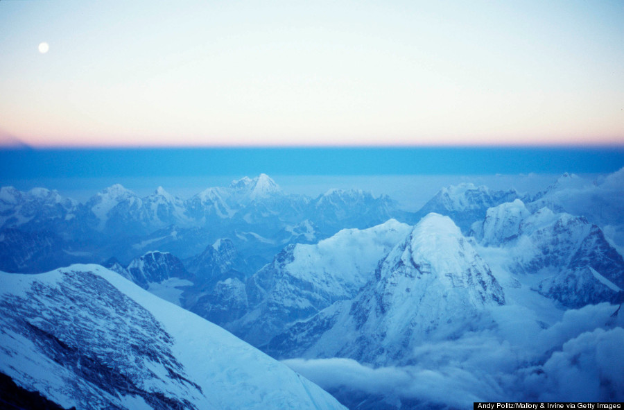 top of mt everest