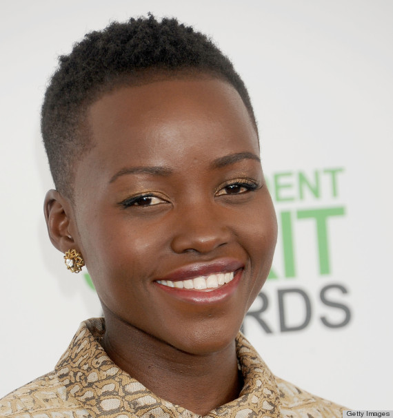 Lupita Nyong'o's Award-Winning Red Carpet Hair & Makeup Looks | HuffPost