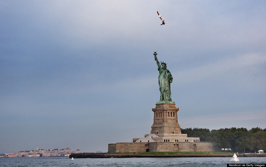 red bull orlando statue of liberty