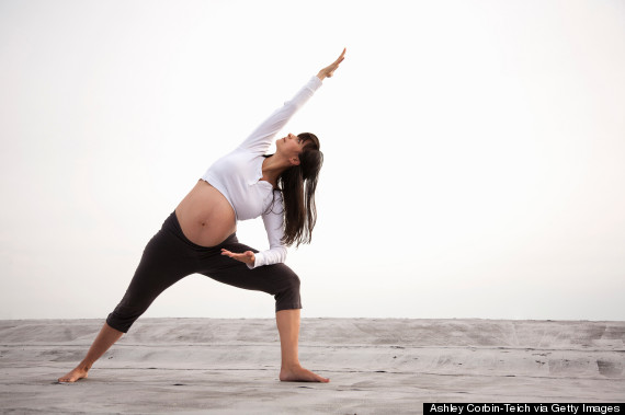 Viral Prenatal Yoga Flow