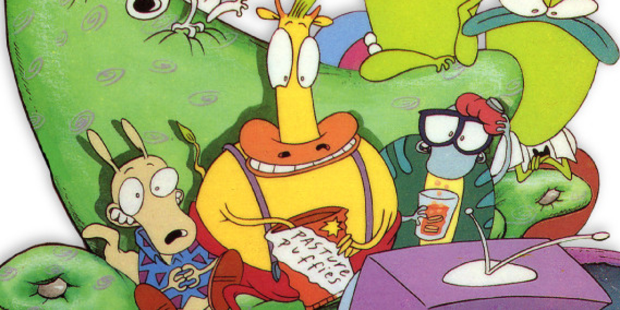 Frog rocko's modern life characters