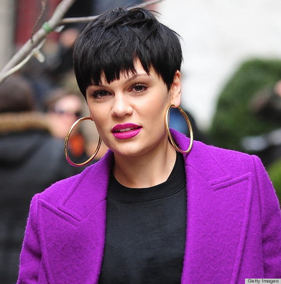Jessie J with sleek long hair  Hair that looks extremely shiny and healthy
