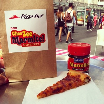 pizza hut marmite