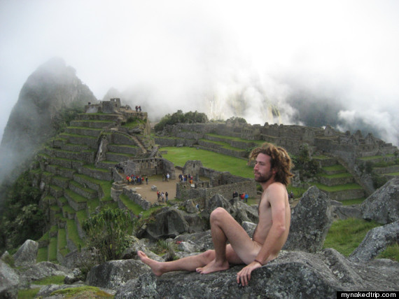 naked machu picchu