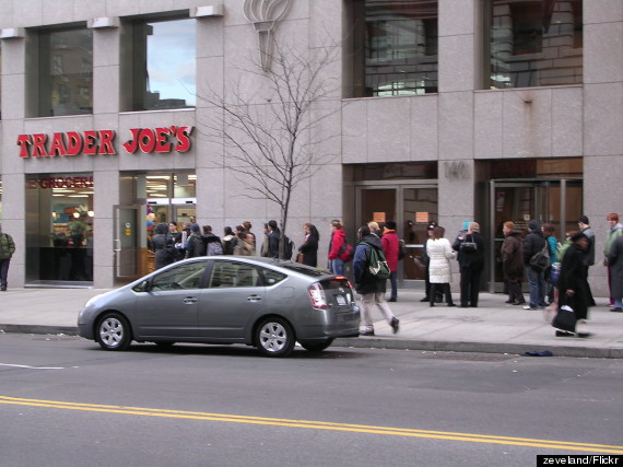 trader joes line