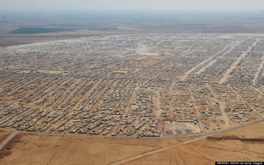 zaatari aerial