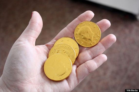 chocolate coins