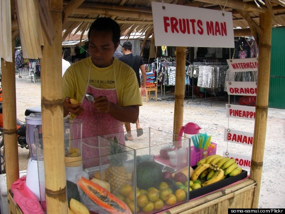 thailand fruit shake