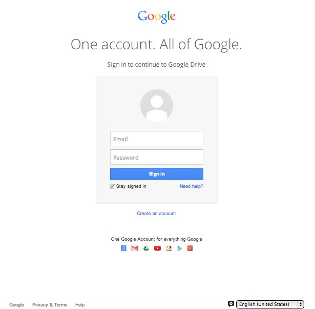 google phishing scam