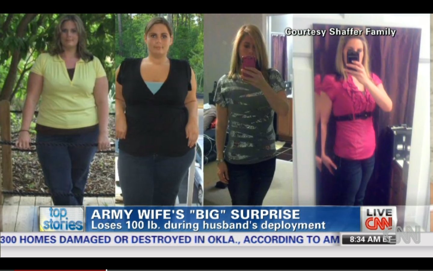 army wife loses weight