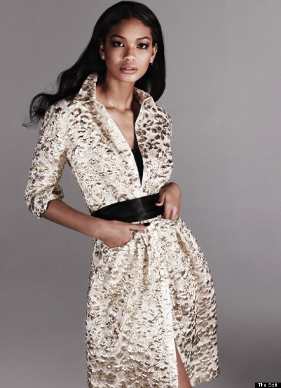 Chanel Iman  Campaign- Luxury  Shopping