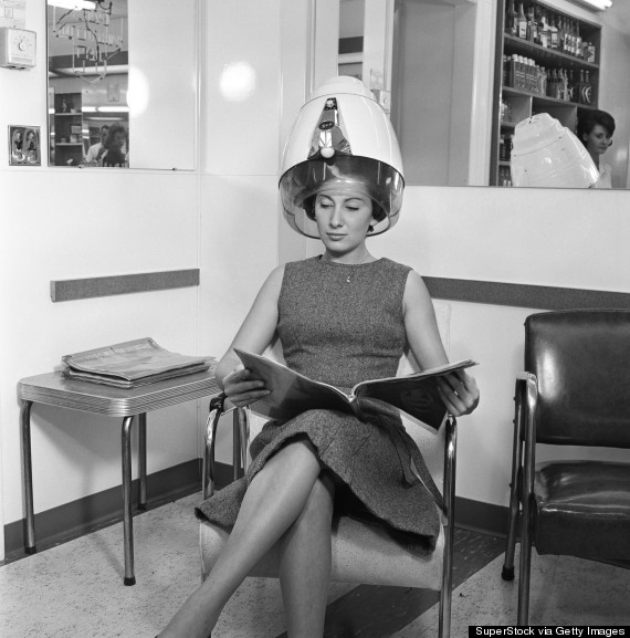 beauty parlor in 1960s