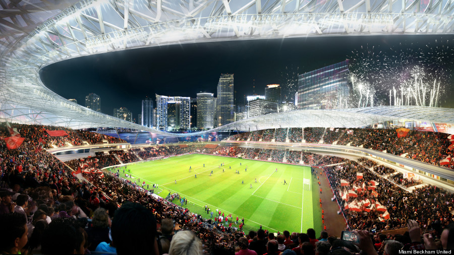 miami soccer stadium beckham port