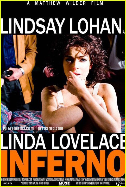 Movie Porn Posters - Lindsay Lohan As Porn Star Linda Lovelace: 'Inferno' Poster ...