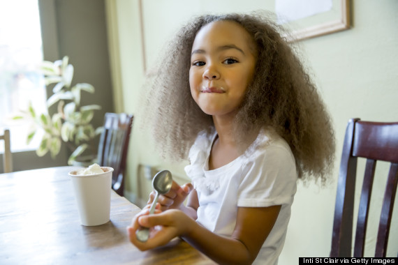 kids drinking chocolate milk