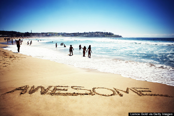 bondi beach sand