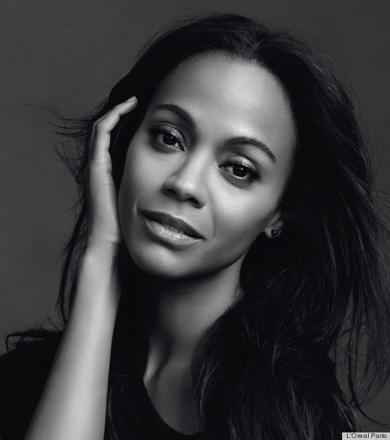 zoe saldana loreal paris